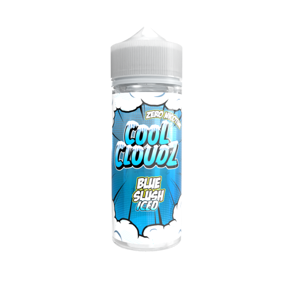 Cool Cloudz 100ml Blue Slush iced
