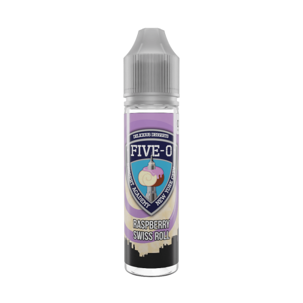 Five-O 50ml Raspberry Swiss Roll