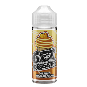 Get 100ml Dessert Orange Custard Cream