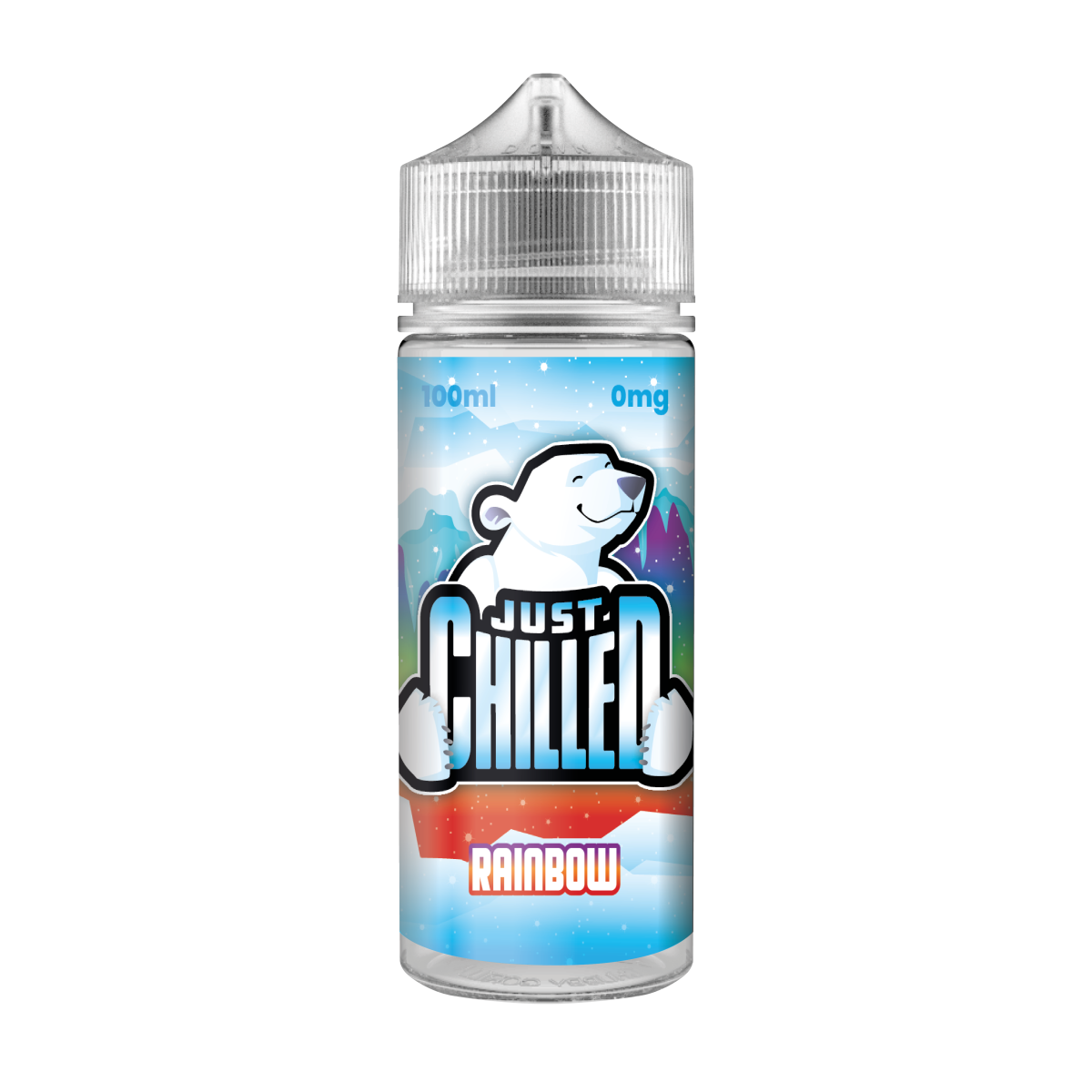 Just-Chilled-100ml-Shortfill-Rainbow Just Chilled 100ml Rainbow