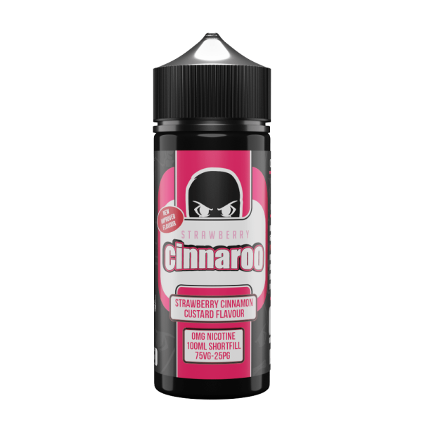 Kangaroo Kustard 100ml Strawberry Cinnamon Custard