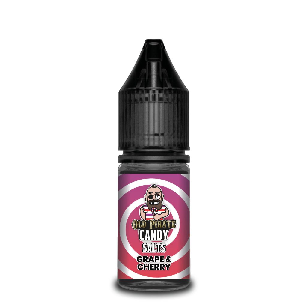 Old Pirate Salt 10ml Candy Grape & Cherry 20mg