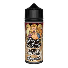 Psycho Lady 100ml Dessert Vanilla Custard