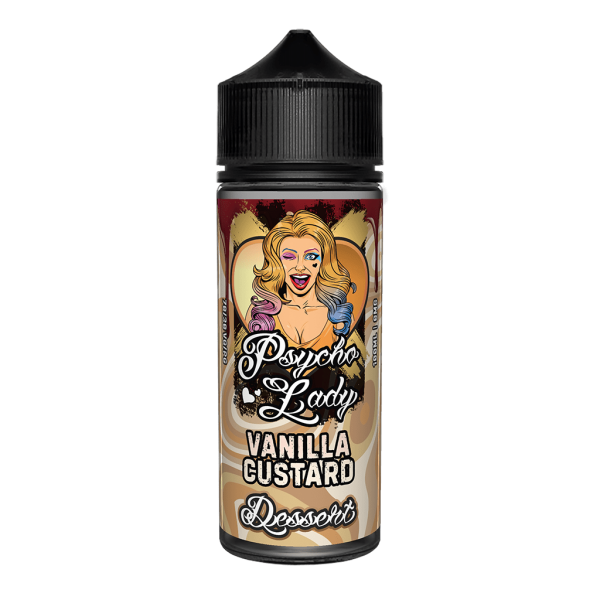 Psycho Lady 100ml Dessert Vanilla Custard