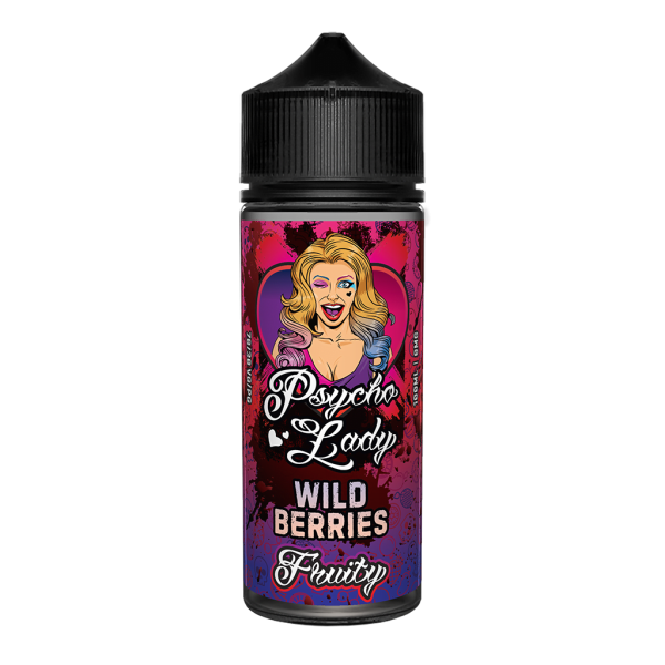 Psycho Lady 100ml Fruity Wild Berries