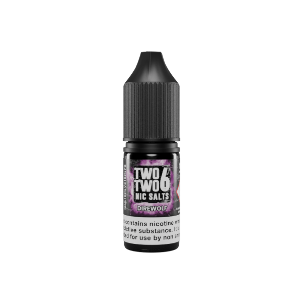 Two Two 6 Salts 10ml Dire Wolf 10mg
