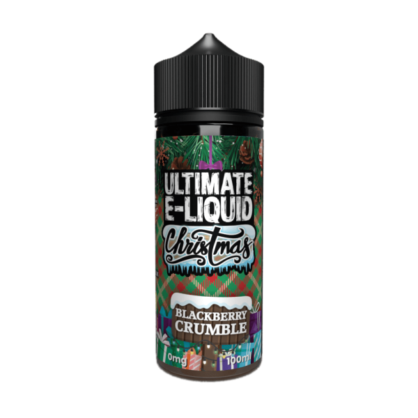 Ultimate Puff 100ml Christmas Blackberry Crumble
