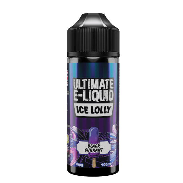 Ultimate E-liquid 100ml Ice Lolly Blackcurrant