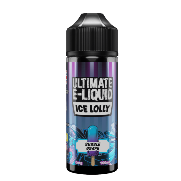 Ultimate E-liquid 100ml Ice Lolly Bubble Grape