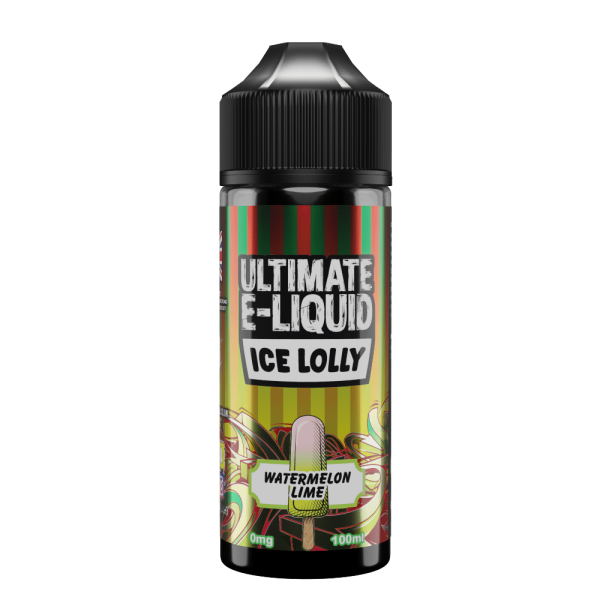 Ultimate E-liquid 100ml Ice Lolly Watermelon Lime