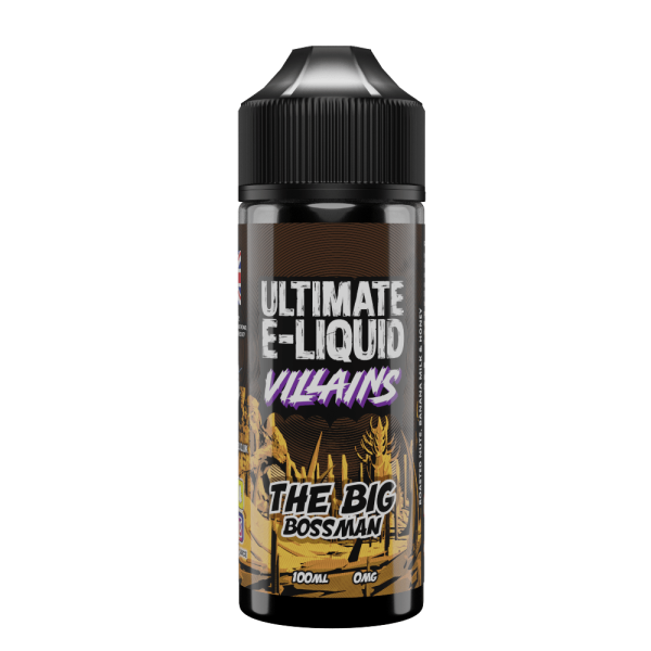 Ultimate E-liquid 100ml Villains The Big Bossman