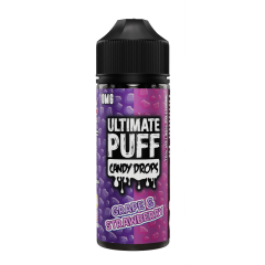 Ultimate Puff 100ml Candy Drops Grape & Strawberry