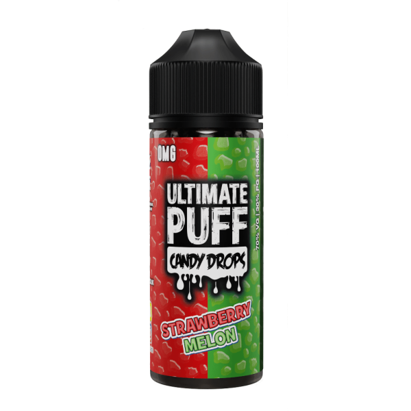 Ultimate Puff 100ml Candy Drops Strawberry Melon