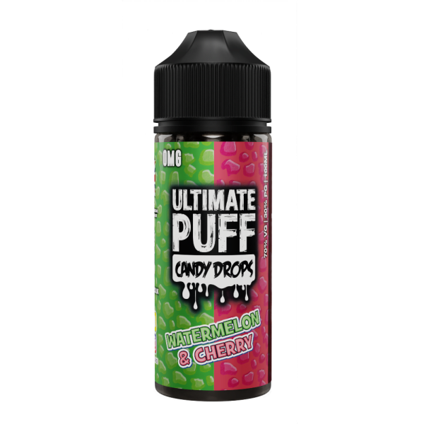Ultimate Puff 100ml Candy Drops Watermelon Cherry