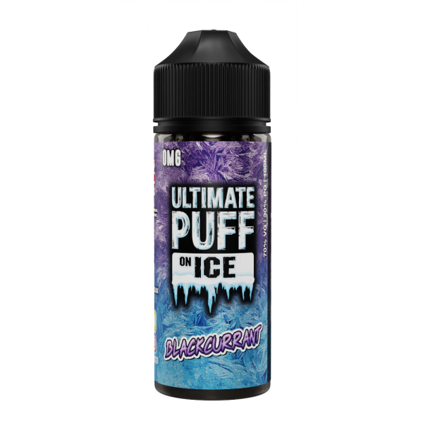 Ultimate Puff 100ml On Ice Blackcurrant