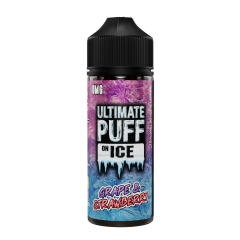 Ultimate Puff 100ml On Ice Grape & Strawberry