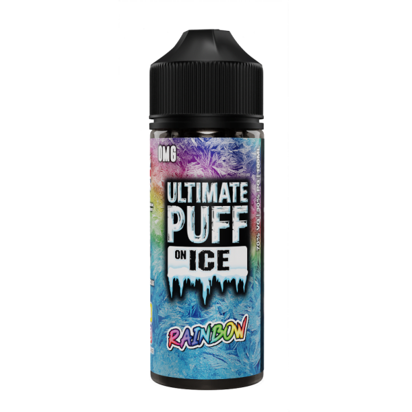 Ultimate Puff 100ml On Ice Rainbow