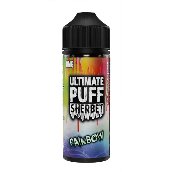 Ultimate Puff 100ml Sherbet Rainbow