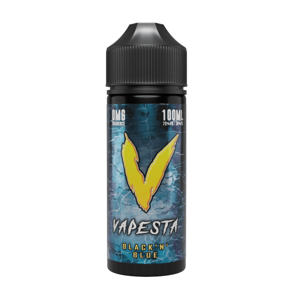 Vapesta 100ml - Black 'N' Blue