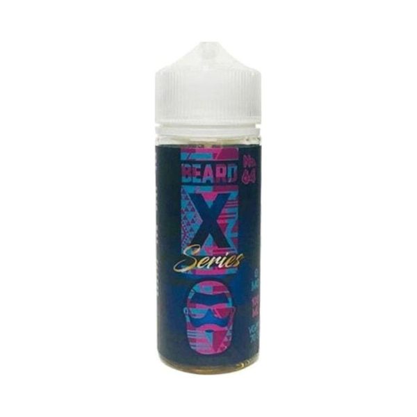 Beard Vape Co X Series 100ml No 64 Blue Raspberry Hibiscus Twist