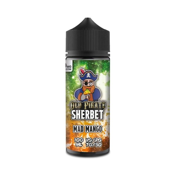 Old Pirate 100ml Sherbet Mad Mango