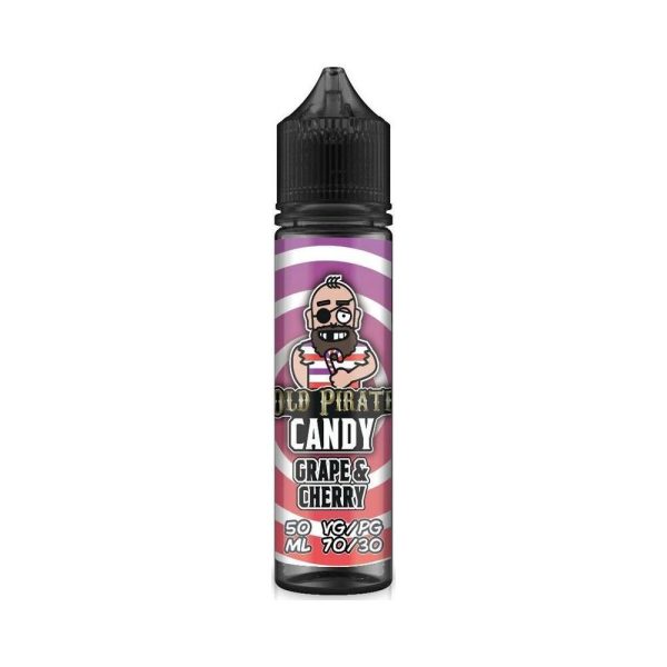 Old Pirate 50ml Candy Grape & Cherry