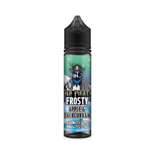 Old Pirate 50ml Frosty Apple & Blackcurrant