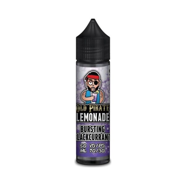 Old Pirate 50ml Lemonade Bursting Blackcurrant