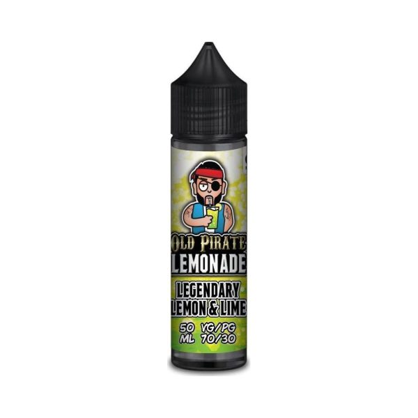 Old Pirate 50ml Lemonade Legendary Lemon & Lime