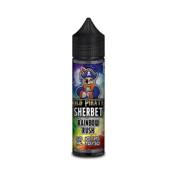 Old Pirate 50ml Sherbet Rainbow Rush