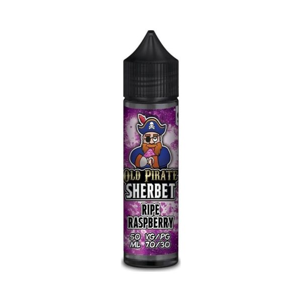 Old Pirate 50ml Sherbet Ripe Raspberry