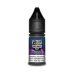 Ultimate E-liquid Salt 10ml Ice Lolly Blackcurrant 10mg
