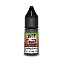 Ultimate E-liquid Salt 10ml Ice Lolly Strawberry Kiwi 10mg