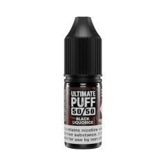 Ultimate Puff 50/50 10ml Black Liquorice 6mg