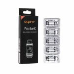 Aspire PockeX Coils (Pack Of 5) 0.6Ohm