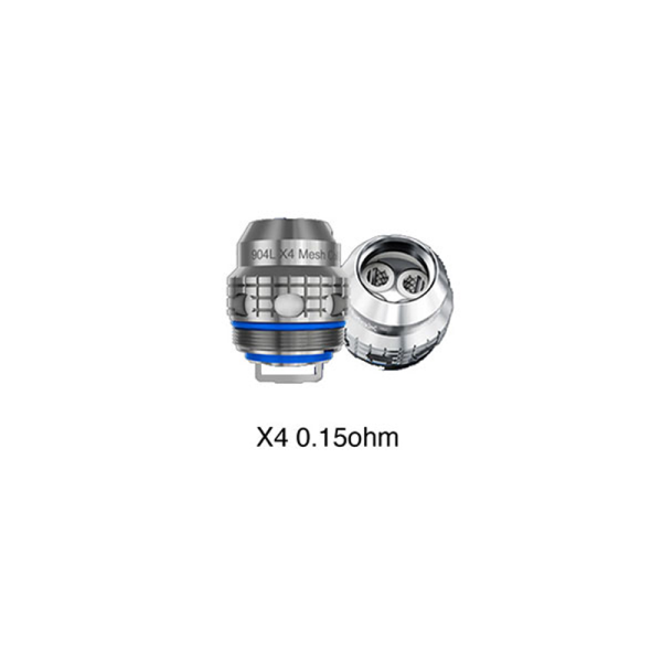 Freemax Fireluke 3 904L X Series Coil (Pack Of 5) X4 Mesh 0.15Ohm