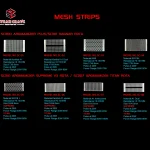 alt : Steam crave mesh strips