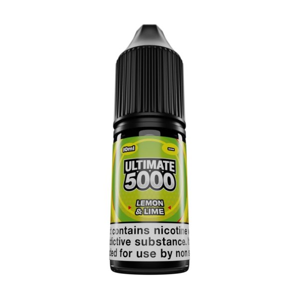 Ultimate 5000 Bar Salts 10ml Lemon & Lime 10mg