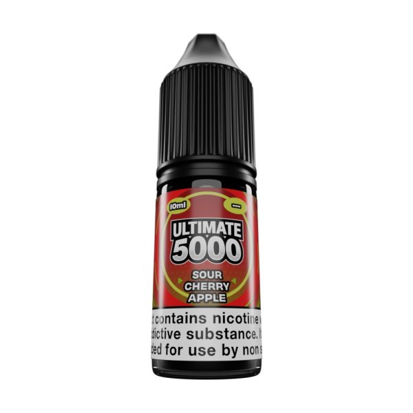 Ultimate 5000 Bar Salts 10ml Sour Cherry Apple 5mg
