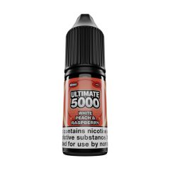 Ultimate 5000 Bar Salts 10ml White Peach & Raspberry 10mg