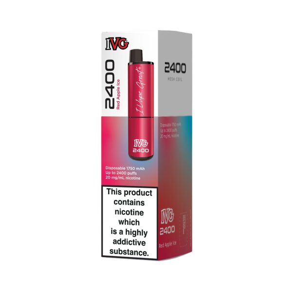 IVG 2400 Red Apple Ice 20mg