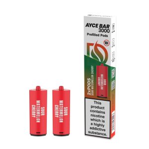 Dovpo Ayce Bar 3000 Prefilled Pods (Pack of 2) Sour Watermelon Cherry