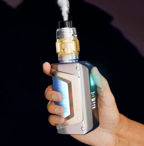 Geekvape Aegis Legend 3 Device in hand