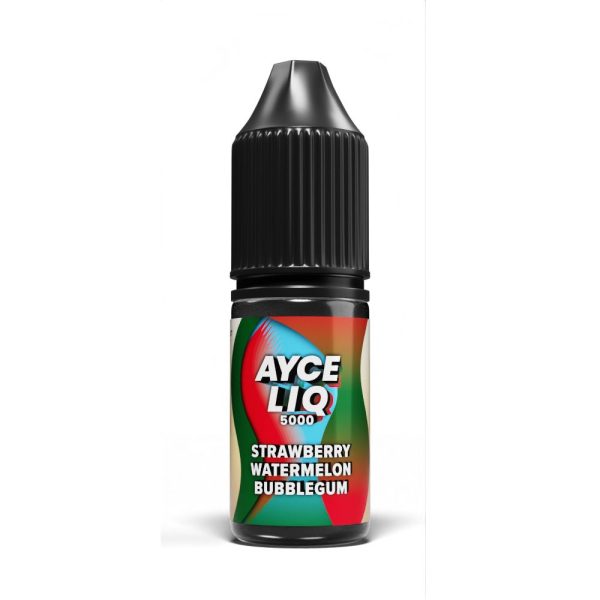 Ayce Liq 5000 Bar Salts 10ml Strawberry Watermelon Bubblegum 10mg