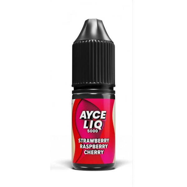 Ayce Liq 5000 Bar Salts 10ml Strawberry Raspberry Cherry 10mg
