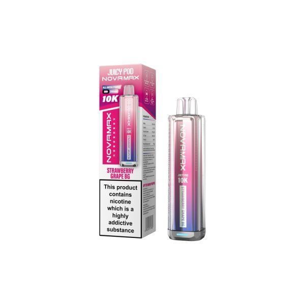 Juicy Pod Novamax 10K Device Strawberry Grape GB