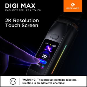 GeekVape Digi Max touch screen feature