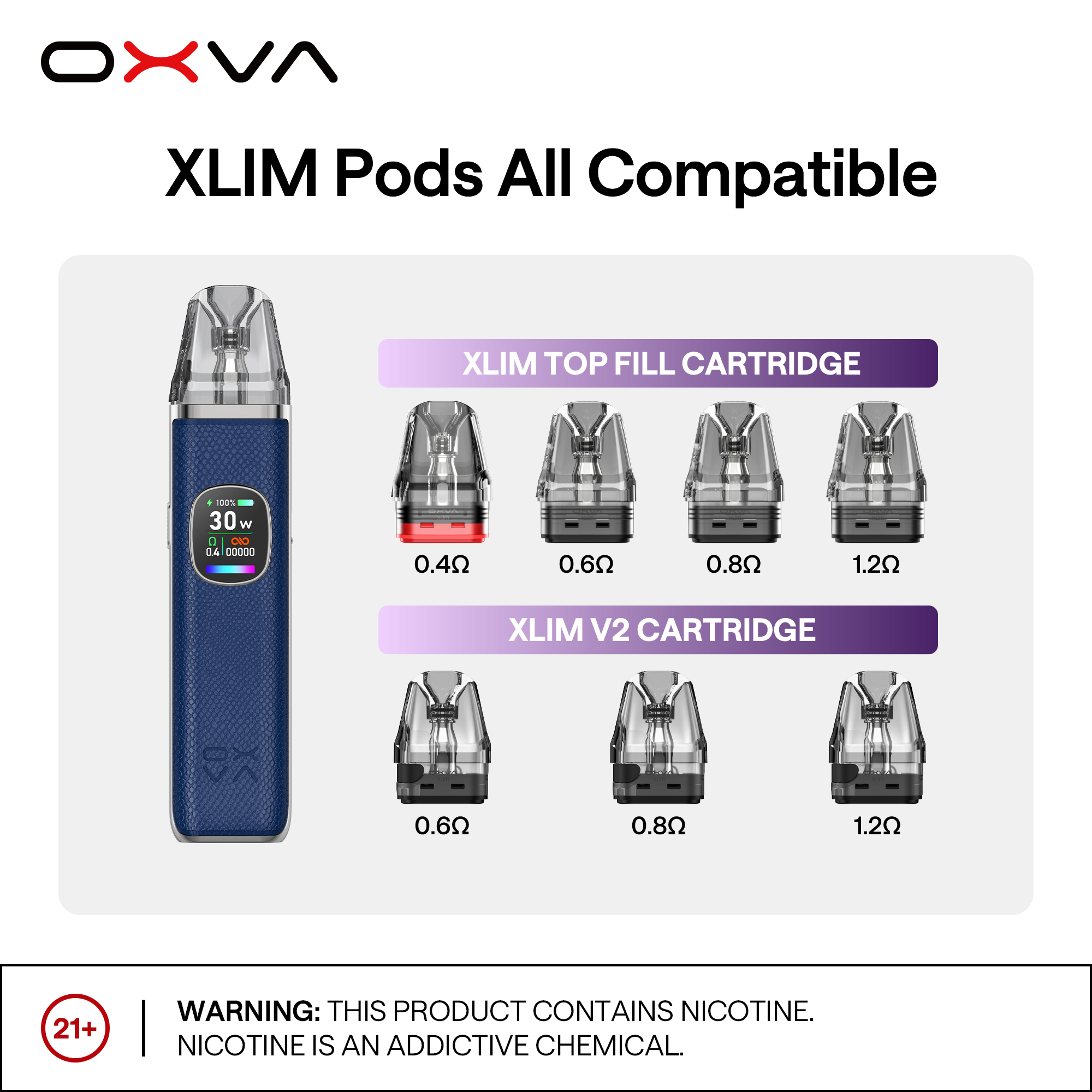 OXVA Xlim Pro 2 pods OXVA Xlim Pro 2 pods
