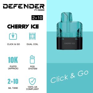 Defender 10K Pod Cherry Ice