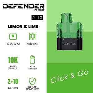 Defender 10K Pod Lemon and Lime